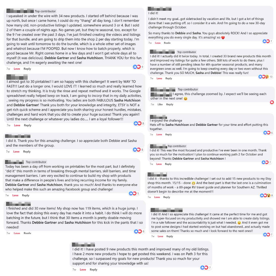 challenge testimonials