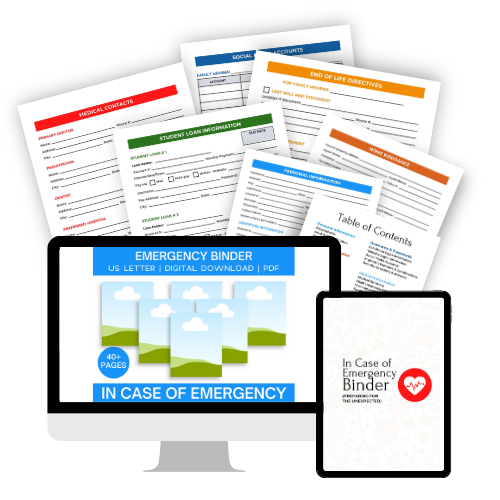emergency binder
